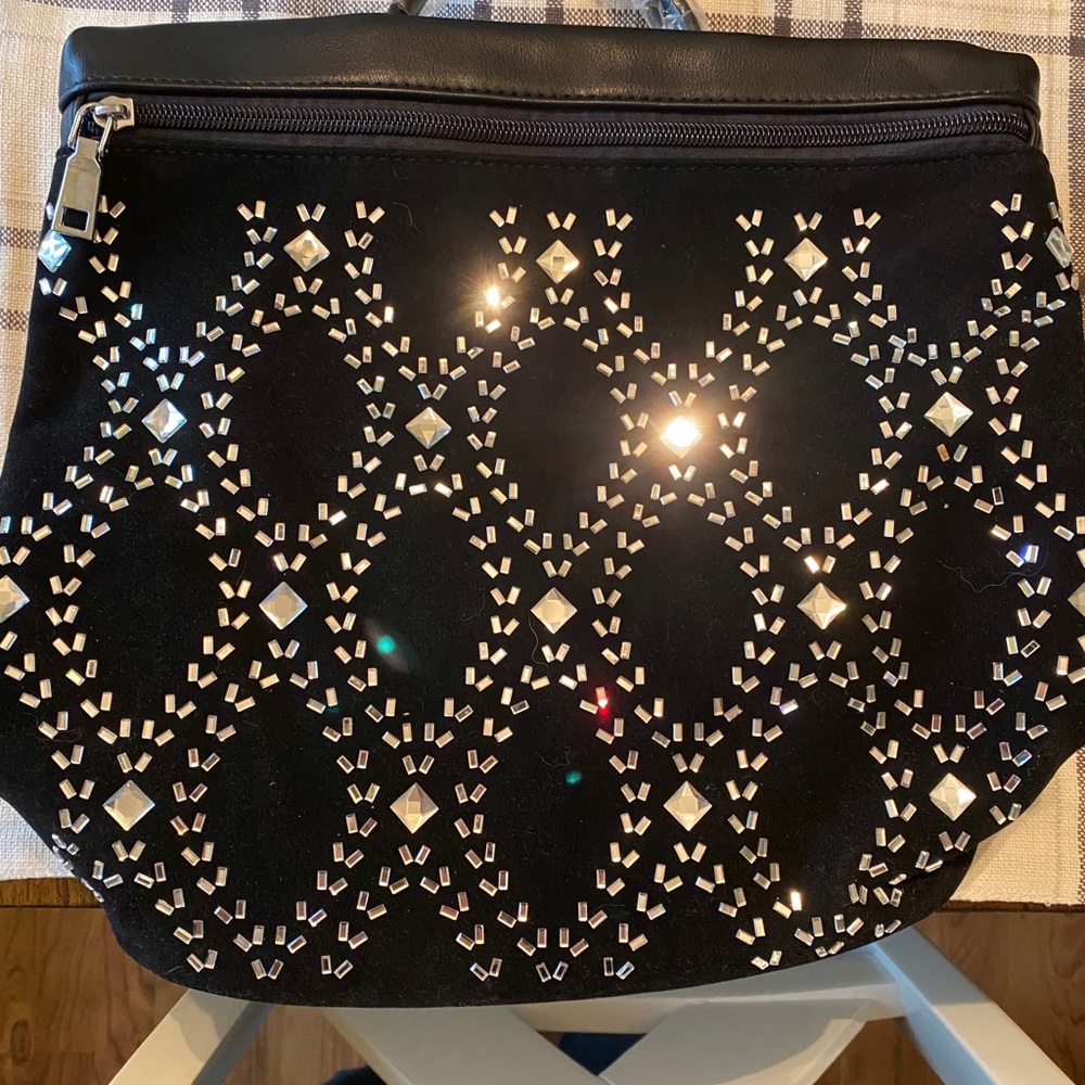 Black sequin backpack - Picture 2 of 4